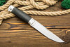Нож НР2 Турция (40Х10С2М (ЭИ-107), Наборная кожа, Алюминий)