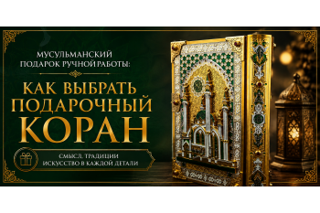 Мусульманский подарок ручной работы: как выбрать подарочный Коран Мусульманский подарок ручной работы: как выбрать подарочный Коран