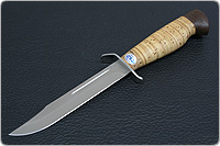 Нож НР-40 купить в Хабаровске: Нож Штрафбат (100Х13М, Наборная береста, Нержавеющая сталь, Текстолит)