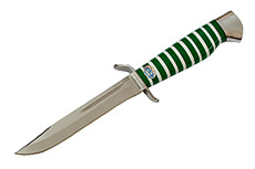 Нож Штрафбат-Пограничник (95Х18, Оргстекло, Нержавеющая сталь, Алюминий)