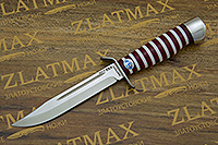 Нож Штрафбат-Спецназ (95Х18, Оргстекло, Нержавеющая сталь, Алюминий)