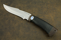 Нож Хазар (100Х13М, Наборная кожа, Текстолит)