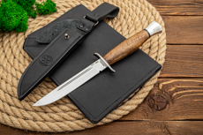 Финка НКВД купить в Волгограде: Нож Финка-2 НКВД (95Х18, Орех, Нержавеющая сталь, Алюминий)