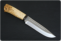 Нож Селигер (95Х18, Карельская берёза, Текстолит)