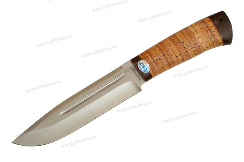 Нож Селигер (100Х13М, Наборная береста, Текстолит)