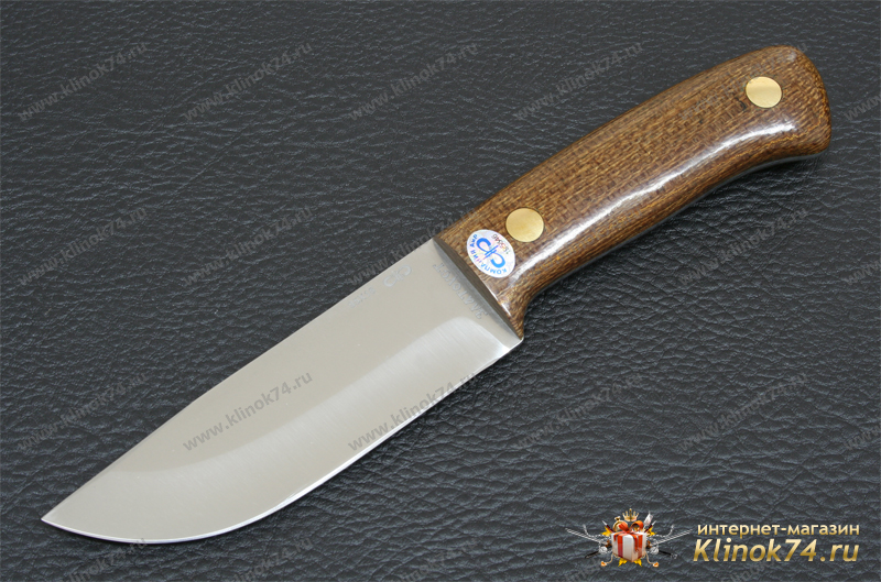 Нож Клычок-2 ЦМ (95Х18, Накладки текстолит)