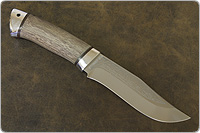 Нож Клычок-3 (100Х13М, Орех, Алюминий)