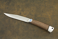 Нож Заноза (100Х13М, Орех, Алюминий)