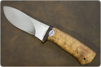 Нож Гепард (95Х18, Карельская берёза, Текстолит)