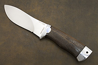 Нож Гепард (95Х18, Орех, Алюминий)