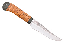 Нож Восток (95Х18, Наборная береста, Текстолит)