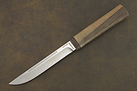 Нож Бурятский малый (100Х13М, Орех, Текстолит)