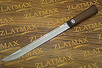 Нож Бурятский большой (95Х18, Орех, Текстолит)