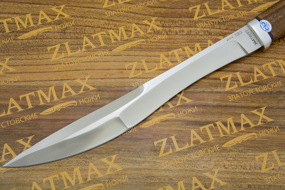 Нож Боярин (95Х18, Орех, Алюминий)