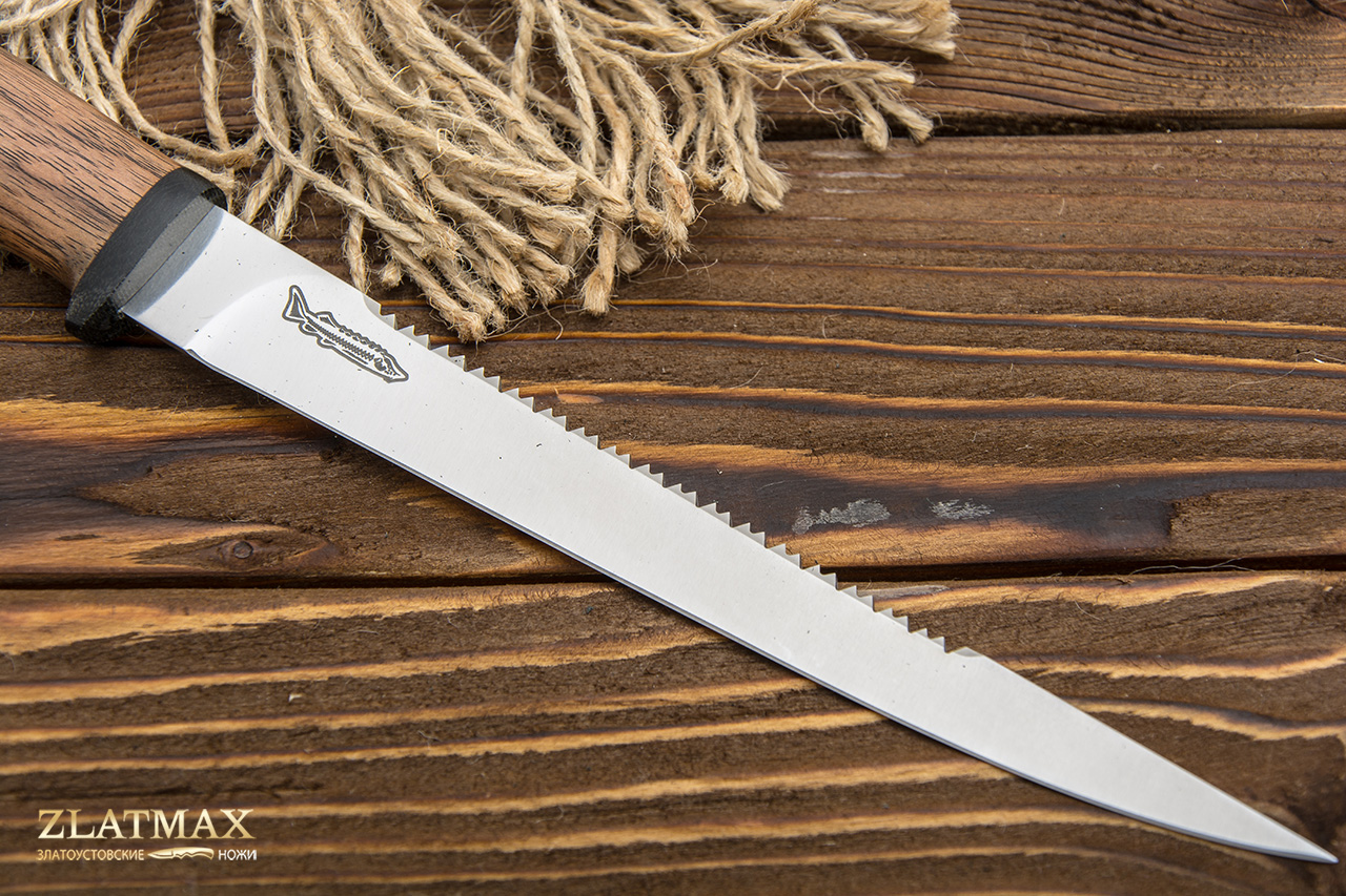 Нож Белуга (95Х18, Орех, Текстолит)