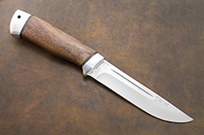 Нож Бекас (100Х13М, Орех, Алюминий)