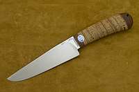 Нож Барибал (95Х18, Наборная береста, Текстолит)