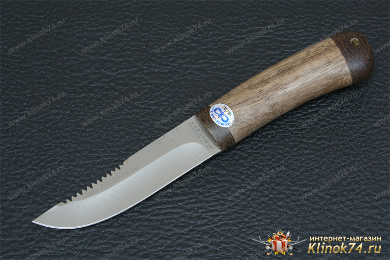 Нож Робинзон-2 (100Х13М, Орех, Текстолит)