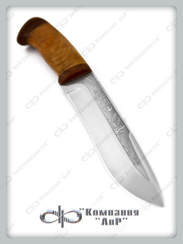 Нож Шаман-1 (95Х18, Орех, Текстолит)