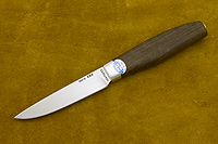 Ножи из стали 95Х18 купить в Красноярске: Нож кухонный Овощной малый (95Х18, Орех, Алюминий)