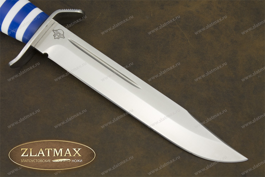 Нож Штрафбат-ВДВ (100Х13М, Оргстекло, Нержавеющая сталь, Алюминий)
