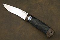 Ножи из стали 100Х13М купить в Красноярске: Нож Шаман-2 (100Х13М, Наборная кожа, Текстолит)