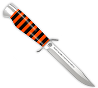 Нож НР-40 купить в Хабаровске: Нож Штрафбат 70 лет Победы ДН (95Х18, Оргстекло, Нержавеющая сталь, Алюминий)