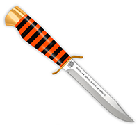 Нож НР-40 купить в Хабаровске: Нож Штрафбат 70 лет Победы ДН (95Х18, Оргстекло, Латунь)