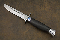 Нож Финка-2 (95Х18, Граб, Нержавеющая сталь, Алюминий)