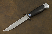 Нож Штрафбат (95Х18, Граб, Нержавеющая сталь, Алюминий)