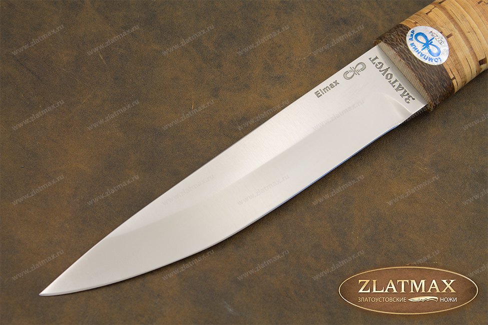 Нож Пескарь (ELMAX, Наборная береста, Текстолит)