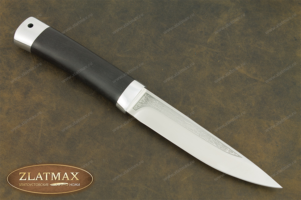Нож Пескарь (ELMAX, Граб, Алюминий)
