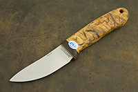 Ножи из стали 95Х18 купить в Набережных Челнах: Нож Горностай (95Х18, Карельская берёза, Текстолит)
