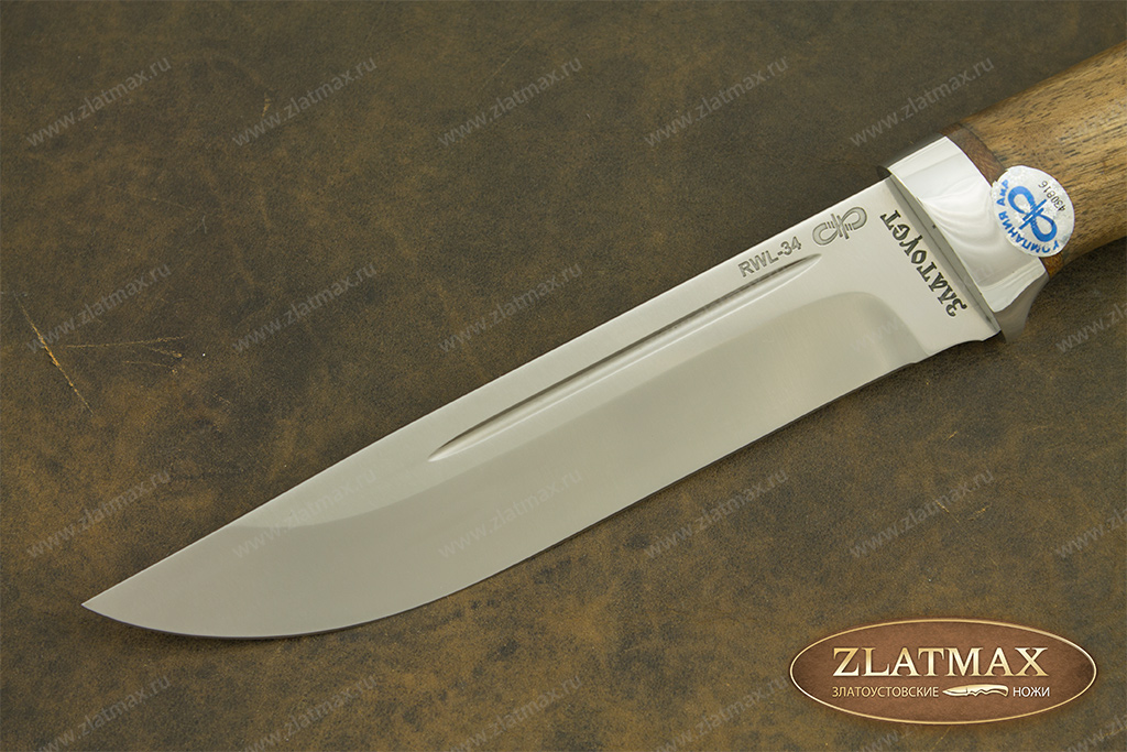 Нож Бекас (RWL-34, Орех, Алюминий)