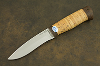 Ножи из стали 95Х18 купить в Набережных Челнах: Нож Шаман-2 (95Х18, Наборная береста, Текстолит)