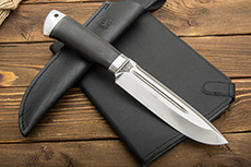 Нож Селигер (110Х18М-ШД, Граб, Алюминий)