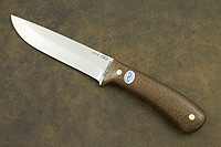 Нож Лиса ЦМ (95Х18, Накладки текстолит)