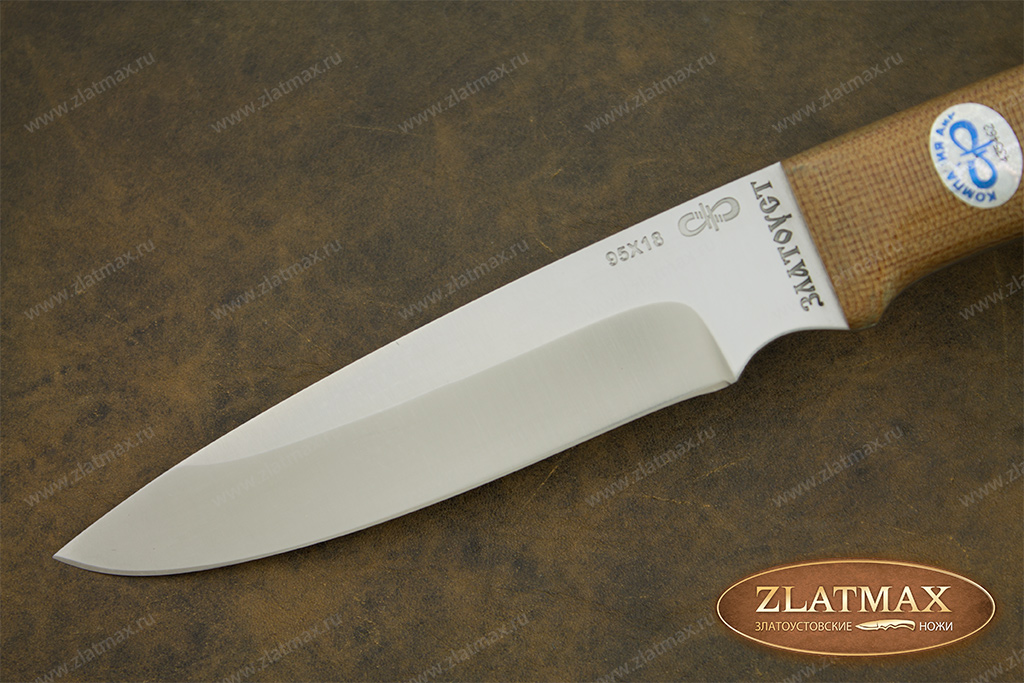 Нож Снегирь (95Х18, Накладки текстолит)