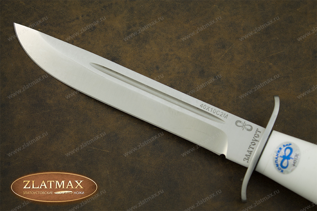 Нож Финка-2 РФ (100Х13М, Оргстекло, Нержавеющая сталь, Алюминий)