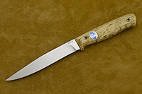 Нож Заноза ЦМ (95Х18, Накладки карельская береза)