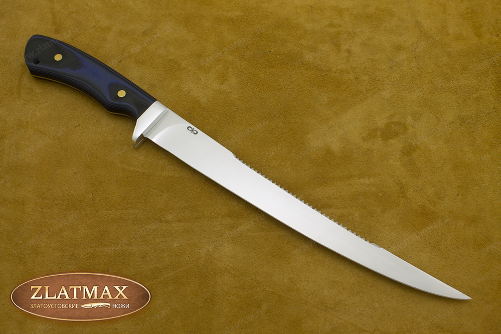 Нож Мастер-Фиш (95Х18, Накладки G10, Алюминий)