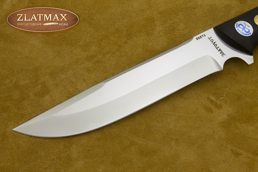 Нож Рифей (95Х18, Накладки граб)