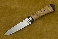 Нож Эш (95Х18, Наборная береста, Текстолит)