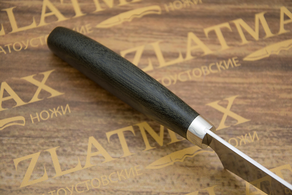 Нож Мясницкий (95Х18, Текстолитовая, Алюминий)