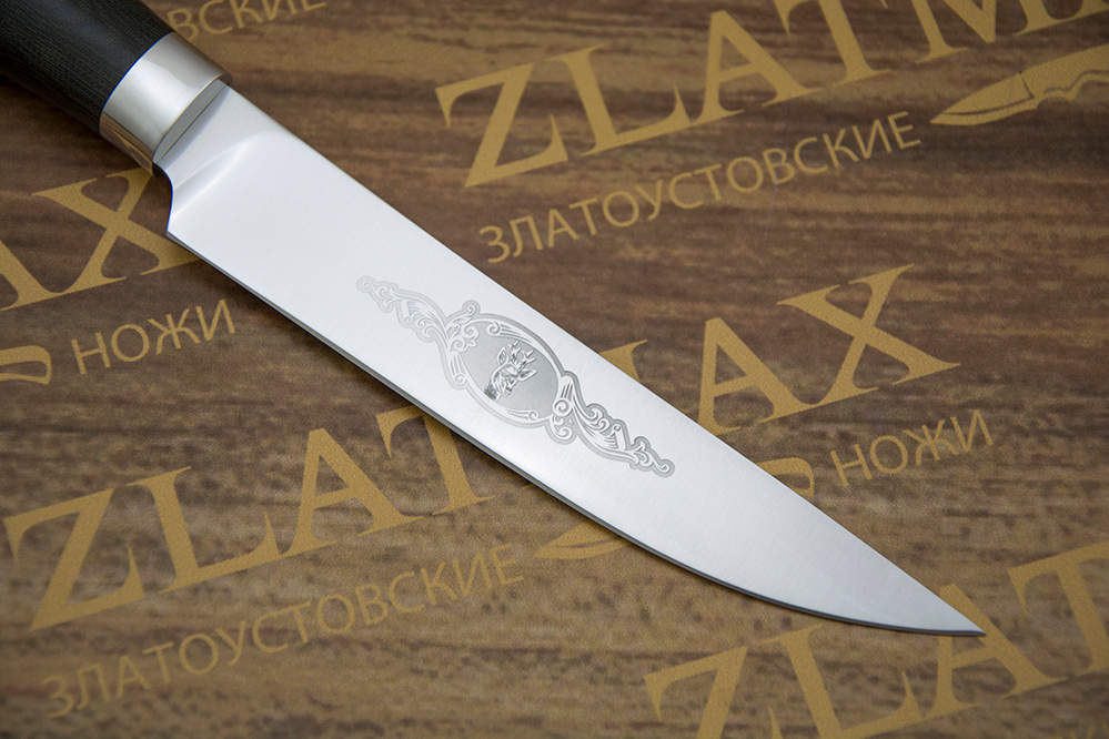 Нож Овощной (95Х18, Текстолитовая, Алюминий)