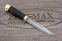 Нож НР-40 купить в Хабаровске: Нож Штрафбат (Дамаск ZDI-1016, Граб, Латунь)