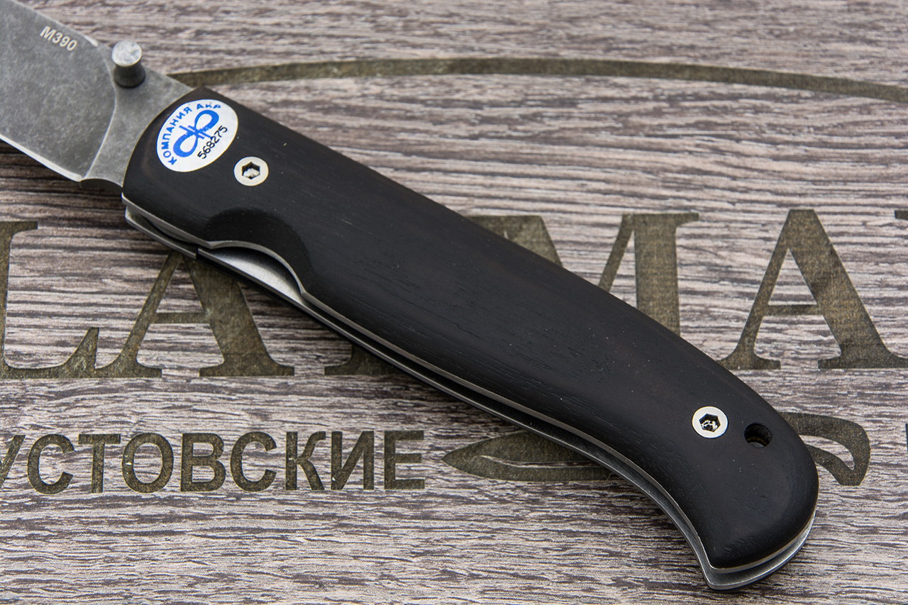 Нож Складной (М390, Накладки граб)