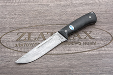 Нож Бекас ЦМ (Дамаск ZDI-1016, Накладки текстолит)