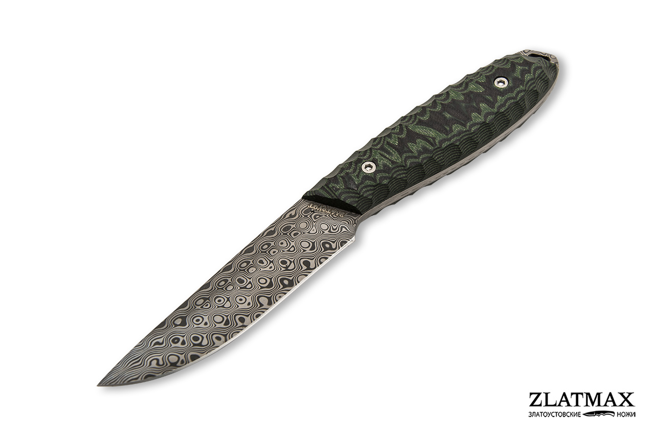 Нож Жулан (Дамаск ZDI-1016, G10)