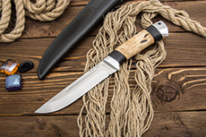 Нож Бекас (100Х13М, Комбинированная, Алюминий)